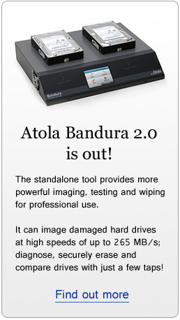 Atola Bandura: Best standalone hard disk duplicator
